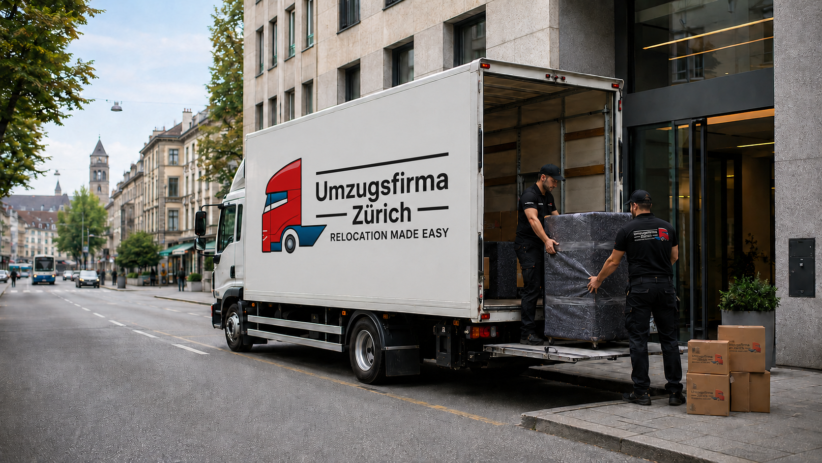 Offerte anfragen bei der UFZ Umzugsfirma Zürich