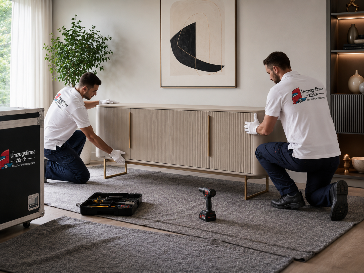 Design- und Spezialmöbel Montage Zürich durch UFZ