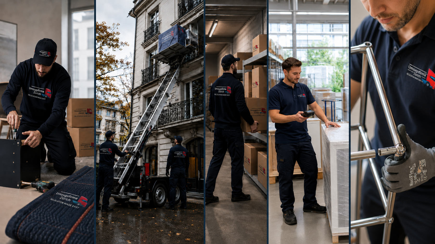 Dienstleistungen der UFZ Umzugsfirma Zürich